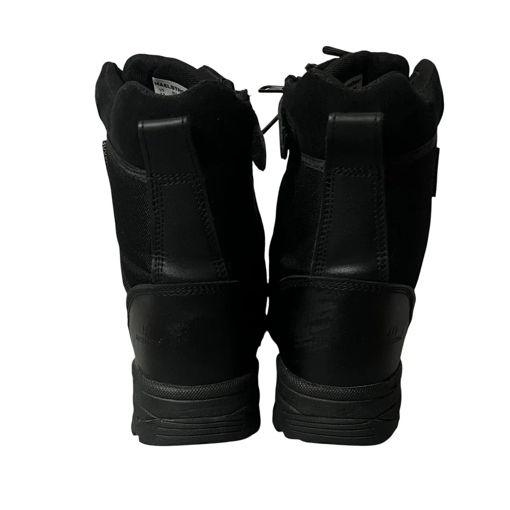 Maelstrom Tac Force 8 Men's Tactical Boots Black Good Waterproof Side Zip Size11